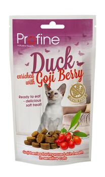 Profine Cat Semi Moist Snack, Duck & Goji Berry