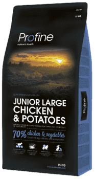 Profine  Junior Large Breed Chicken & Potatoes 15 kg - HUL I POSE