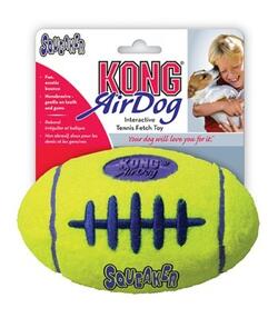 KONG AirDog Squeaker - Football (Small)