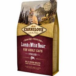 Carnilove Lamb & Wild Boar for Adult Cats Sterilised