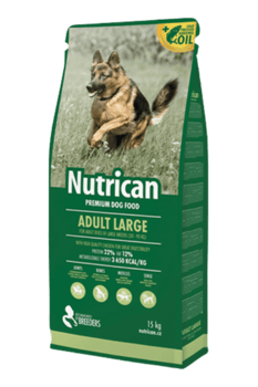 Nutrican Adult Large Hundefoder 15kg