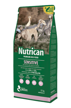 Nutrican Sensitive Hundefoder 15kg