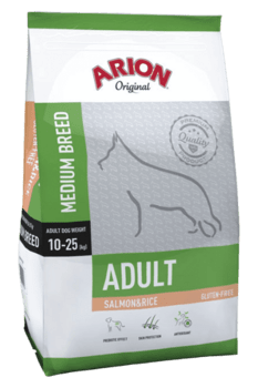 Arion Original Hundefoder Adult Medium Laks & Ris 12kg