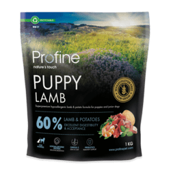 Profine Puppy Lamb 1 kg | Foder af høj kvalitet til hvalpe