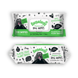 Bugalugs Parfumefri Vådservietter til hele Kroppen, Bagdel og Poter (110 stk.)