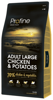 Profine Adult Large Breed Chicken & Potatoes 15kg hundefoder