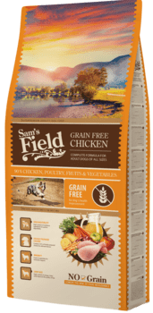 Sams Field Grain Free Chicken 13kg hundefoder kornfri