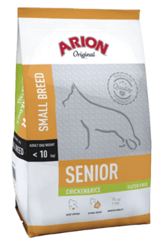 Arion Original Hundefoder Senior Small Kylling & Ris 7.5kg