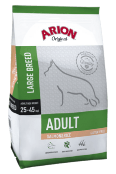 Arion Original Hundefoder Adult Large Laks & Ris 12kg