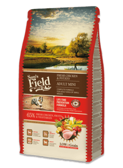 Sams Field Adult Mini 2,5kg hundefoder smagepose