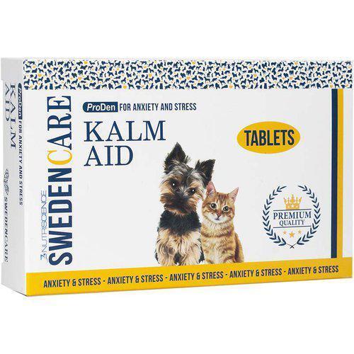 Kalm Aid Tabletter til Hund Kat Hjælper på stress