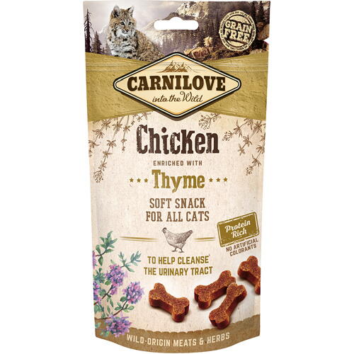 Carnilove Cat Semi Moist Snack Chicken 50g