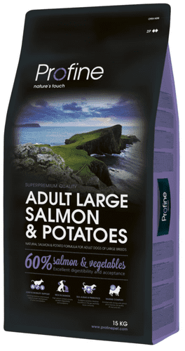 Profine Adult Large Breed Salmon & Potatoes 15 kg - HUL I POSE