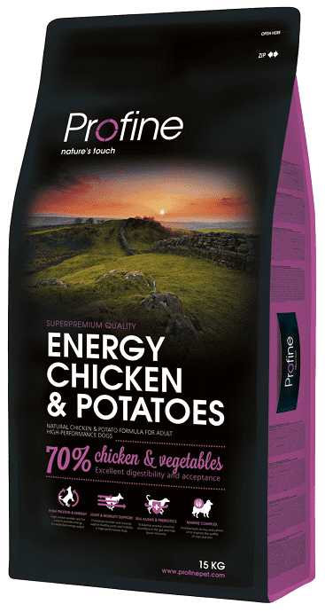 Profine Energy Chicken & Potatoes 15 kg - HUL I POSE