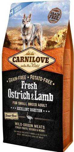 Carnilove Hundefoder Fresh Ostrich & Lamb Small Breed 6kg