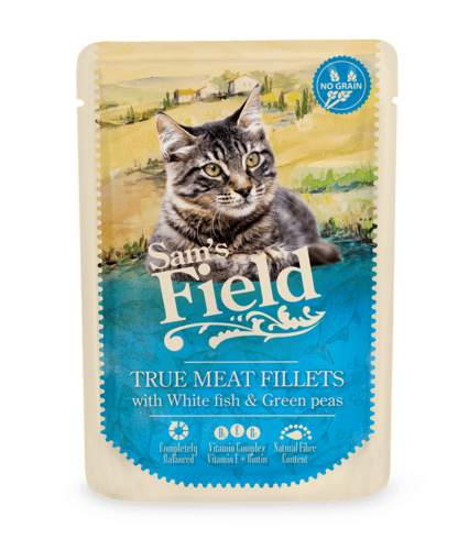 Sam's Field True Meat Fillets - Hvidfisk & Grønne ærter