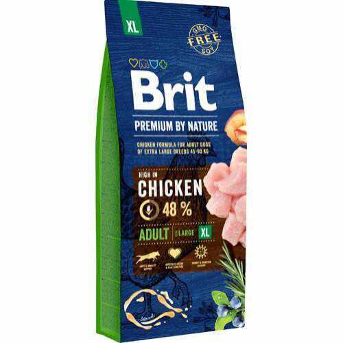 Brit Premium by Nature Adult XL Kylling 15kg