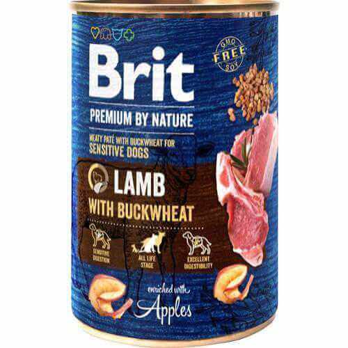 Brit Premium by Nature Lamb & Buckwheat 400g