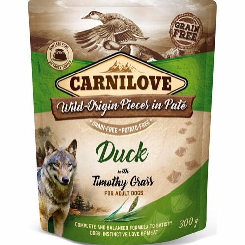 Carnilove Pouch Pate Duck with Timothy Grass