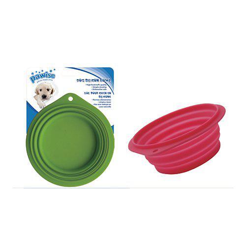 Foldbar Gummi Hundeskål - Vandskål og Madskål