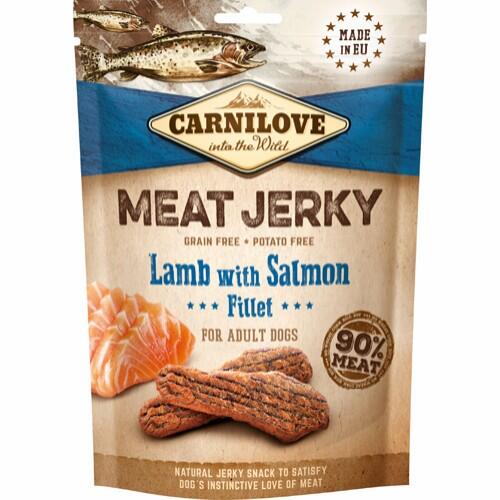 Carnilove Meat Jerky Lamb & Salmon Fillet (100g)