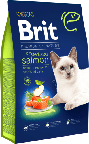 Brit Premium by Nature Sterilized Salmon (8kg)