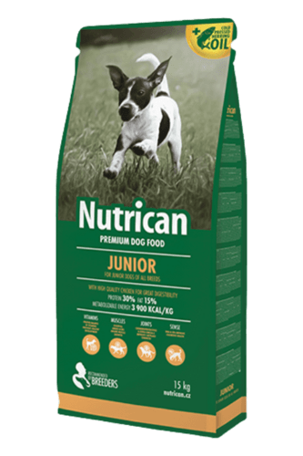 Nutrican Junior Hundefoder 3kg