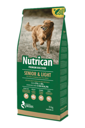 Nutrican Senior & Light Hundefoder 3kg