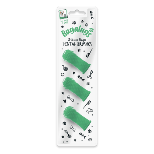 Bugalugs Fingertandbørste i Silikone