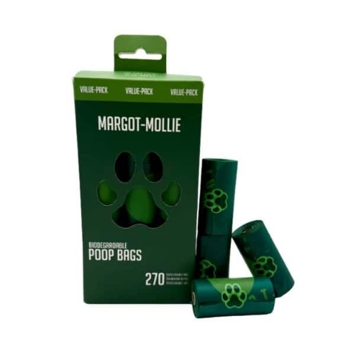 Margot-Mollie Bionedbrydelige Høm-Høm Poser - 18 Ruller - 270 poser