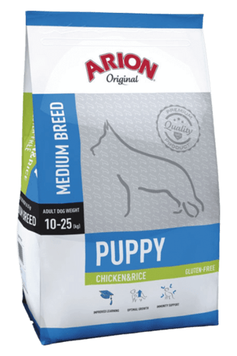 Arion Original Puppy Medium Kylling & Ris 12kg