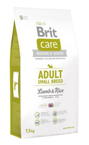 Brit Care Adult Small Breed Lam & Ris 7.5kg