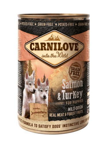 Carnilove Canned Salmon & Turkey Puppy