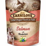 Carnilove Pouch Pate Salmon with Blackberries Puppy (300g)