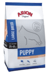 Arion Original Puppy Large Breed Laks & Ris (12kg) - INGEN LOYALITET - Bedst før 27/04/24