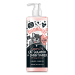 Bugalugs Luksus 2-i-1 Shampoo & Balsam med Papaya & Kokos til katte (500ml)