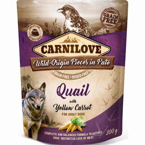 Carnilove Quail Carrot | vådfoder til hunde